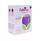 Kit Cuttiecup B - Copa menstrual + vaso esterilizador + bolsita