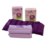 Cuttiecup purple menstrual cushion
